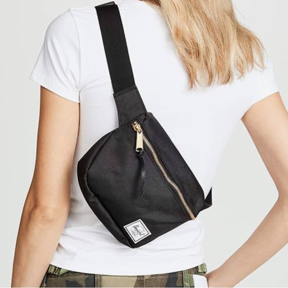 Herschel Supply Co. Black Fanny Hip Pack